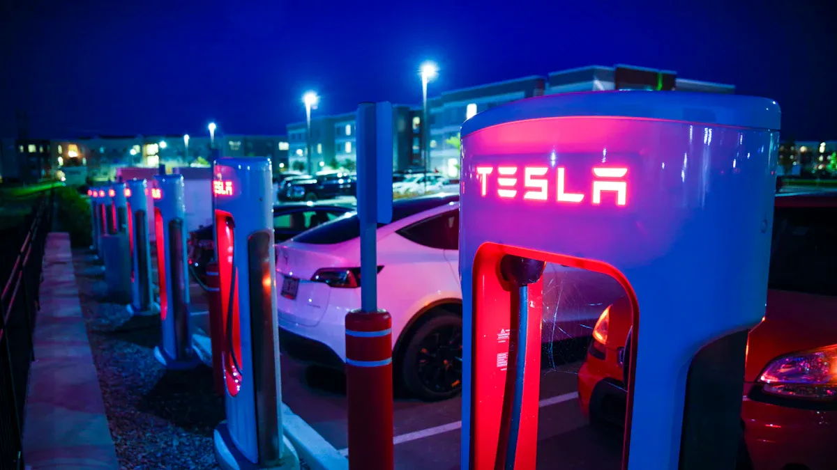 Principaux réseaux et stations de recharge de VE en Asie du Sud-Est