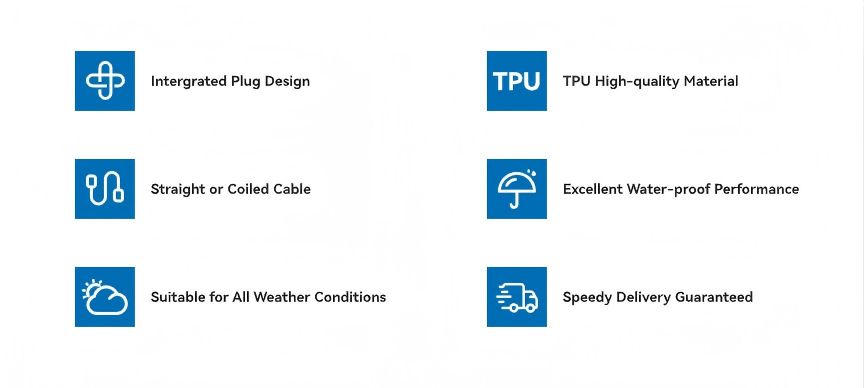 Key Feature of TPSON Type 2 to Type 2 EV Charging Cable