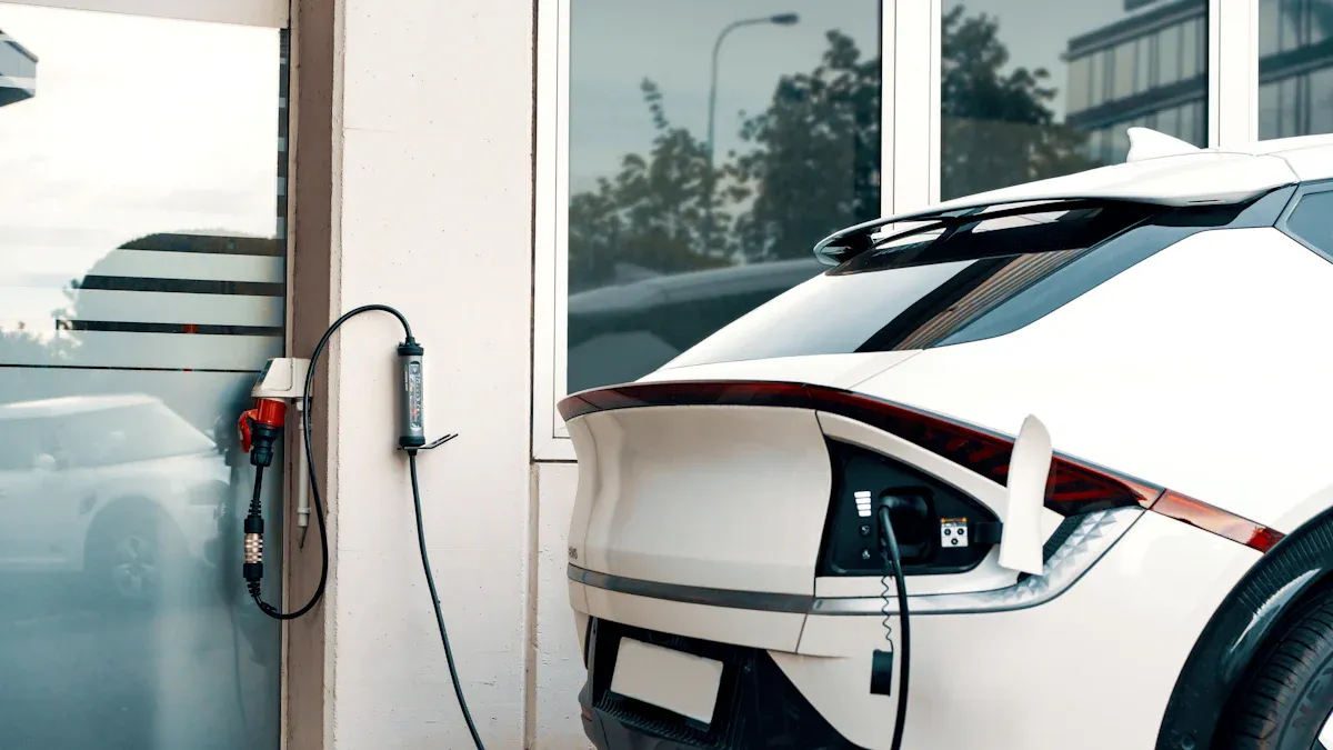 Descarregue o carregamento de veículos eléctricos mais barato e mais rápido em casa