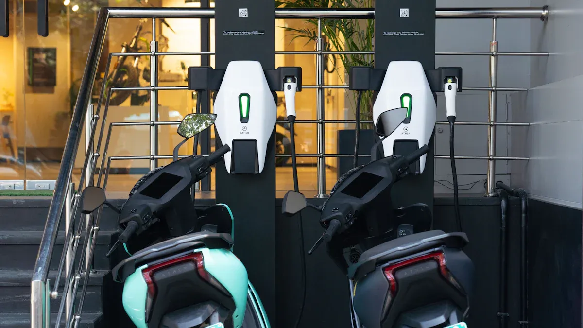 Principais marcas de carregadores para veículos eléctricos na Índia