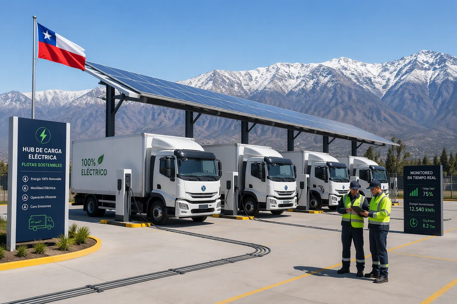 A Guide for Fleet Operators in Chile: The Economics of a Private Commercial Charging Hub
